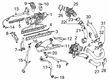 Diagram for Mercedes-Benz E53 AMG Turbocharger - 256-090-11-00