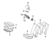 Diagram for Mercedes-Benz S430 Seat Cushion - 220-920-42-50