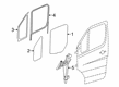 Diagram for Mercedes-Benz eSprinter Window Regulator - 910-720-11-00