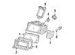 Diagram for Mercedes-Benz 560SEC Headlight - 126-820-11-59