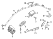 Diagram for Mercedes-Benz E400 Airbag - 238-860-12-02