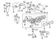 Diagram for Mercedes-Benz C250 Turbocharger - 271-090-36-80-80