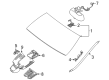 Diagram for Mercedes-Benz GLE53 AMG SUV Windshield - 167-670-77-01