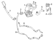 Diagram for Mercedes-Benz S350 Power Steering Hose - 221-460-85-24