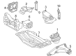 Diagram for Mercedes-Benz S600 Engine Mount - 220-242-03-01