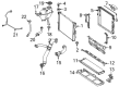 Diagram for Mercedes-Benz GLE63 AMG S SUV Coolant Pipe - 167-501-71-00