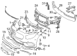 Diagram for Mercedes-Benz G580 Headlight Screws - 000-990-09-23