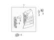Diagram for Mercedes-Benz ML320 Back Up Light - 163-820-04-64