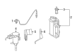 Diagram for Mercedes-Benz E63 AMG Oxygen Sensor - 008-542-45-18