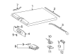 Diagram for Mercedes-Benz Sun Visor - 463-810-06-10-7095
