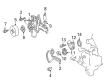 Diagram for Mercedes-Benz Water Pump Gasket - 112-201-00-80