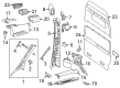 Diagram for Mercedes-Benz eSprinter Grille - 901-692-00-37-9051