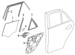 Diagram for Mercedes-Benz ML400 Window Run - 166-730-01-19