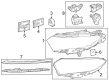 Diagram for Mercedes-Benz GLC300 Lighting Control Module - 223-900-48-32