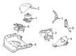 Diagram for Mercedes-Benz S550 Engine Mount - 222-240-85-17