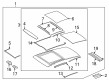 Diagram for Mercedes-Benz EQE SUV AMG Convertible Top Motor - 296-906-33-01
