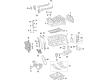 Diagram for Mercedes-Benz Sprinter 1500 Timing Belt Tensioner - 274-050-26-00