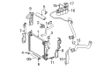 Diagram for Mercedes-Benz G55 AMG Coolant Reservoir - 220-500-01-49