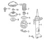 Diagram for Mercedes-Benz SLK250 Bump Stop - 172-321-06-06