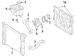 Diagram for Mercedes-Benz CLK350 Radiator fan - 203-500-16-93