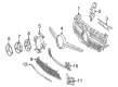 Diagram for Mercedes-Benz CLA250 Air Deflector - 117-888-03-38