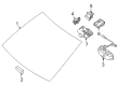 Diagram for Mercedes-Benz C300 Windshield - 205-670-01-00