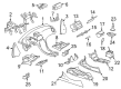 Diagram for Mercedes-Benz SL63 AMG Shift Knob - 230-267-78-10-7F05
