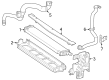 Diagram for Mercedes-Benz C43 AMG Coolant Reservoir Hose - 206-501-31-04