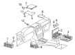Diagram for Mercedes-Benz Yaw Sensor - 000-905-57-00-64