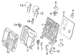 Diagram for Mercedes-Benz ML400 Seat Covers - 166-920-03-14-8P26