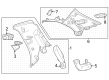Diagram for Mercedes-Benz EQS 450 SUV Pillar Panels - 296-690-78-00-9051