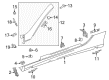 Diagram for Mercedes-Benz SL65 AMG Pillar Panels - 231-690-02-87-9197
