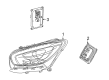 Diagram for Mercedes-Benz AMG GT S Daytime Running Lights - 190-906-40-00-64