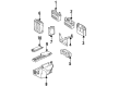 Diagram for Mercedes-Benz 300CE Ignition Control Module - 012-545-48-32