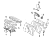 Diagram for Mercedes-Benz S430 Seat Cushion - 220-920-70-50