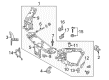 Diagram for Mercedes-Benz S600 Radiator Support - 222-545-26-40