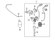 Diagram for Mercedes-Benz R350 Air Suspension Compressor - 251-320-27-04-80