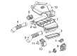 Diagram for Mercedes-Benz CLK500 Air Duct - 209-528-03-07