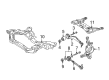 Diagram for Mercedes-Benz E250 Control Arm Bolt - 308765-014008-64