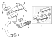 Diagram for Mercedes-Benz S550 Air Duct - 278-090-50-82