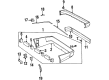 Diagram for Mercedes-Benz 500E Bumper - 124-880-11-40