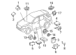 Diagram for Mercedes-Benz ML350 Car Speakers - 164-820-30-02