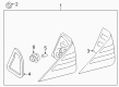 Diagram for Mercedes-Benz CL600 Tail Light - 215-820-09-64