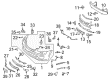 Diagram for Mercedes-Benz Sprinter 3500 Parking Assist Sensor - 000-905-24-02