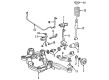 Diagram for Mercedes-Benz 600SEC Coil Springs - 140-321-23-04