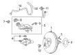 Diagram for Mercedes-Benz GLA35 AMG Brake Booster - 177-430-80-00