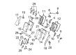 Diagram for Mercedes-Benz C250 Seat Cushion - 204-920-02-08-9E43
