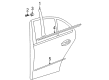 Diagram for Mercedes-Benz E350 Door Seal - 212-735-02-65