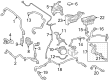 Diagram for Mercedes-Benz EQE SUV AMG Coolant Pipe - 294-501-07-00