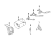 Diagram for Mercedes-Benz Steering Column Cover - 203-460-01-95-7E94